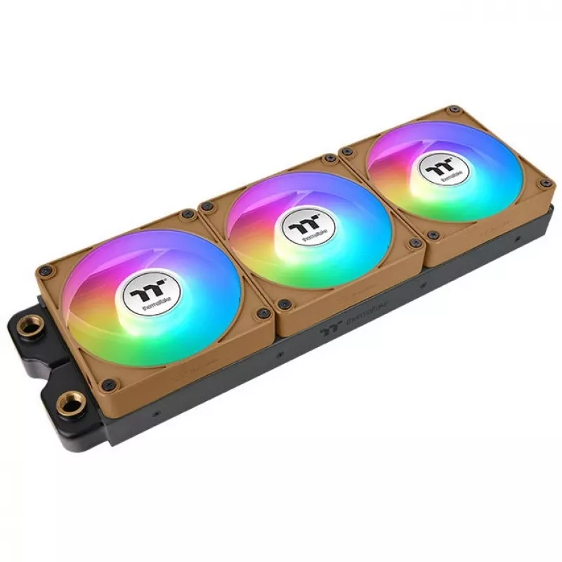 Ventoinhas de caixa Thermaltake CT140 EX Reverse ARGB 140mm pack de 3 Gravel Sand