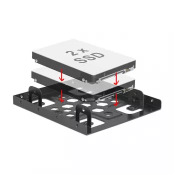 Caixa de computador DeLOCK 21324