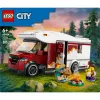 Brinquedo de construção LEGO City Autocaravana de aventura 60454, 385 peças, altura 80 mm, para crianças a partir de 6 anos