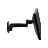 Ergotron 200 Series - kit de montagem (braço de parede) - para monitor - 1 extensão - aço - preto - tamanho do ecrã: até 81,3 cm (até 32 polegadas)