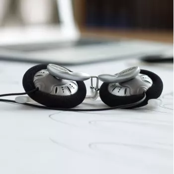 Koss | KSC75 | Auscultadores | Com fios | In-Ear | Prateado