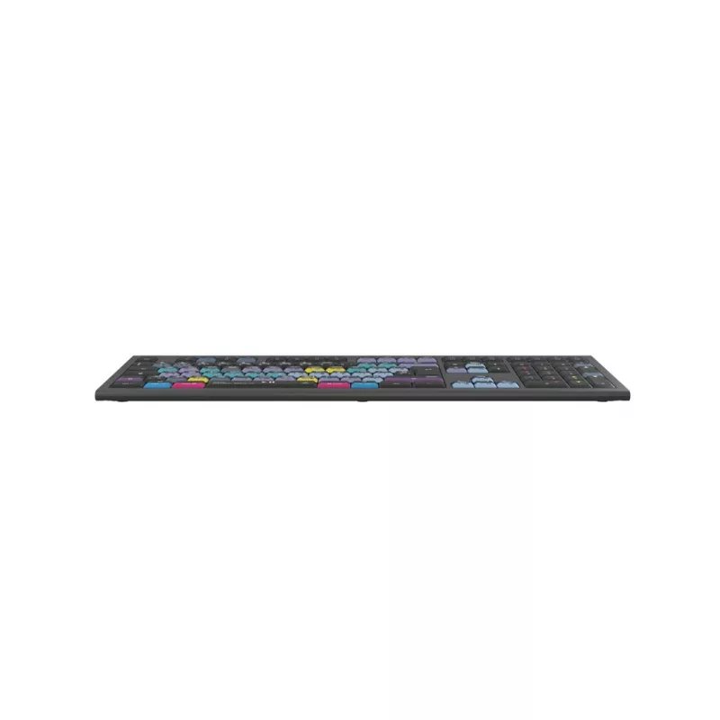 Teclado Logickeyboard ASTRA 2 USB QWERTY inglês preto tamanho completo 104 teclas