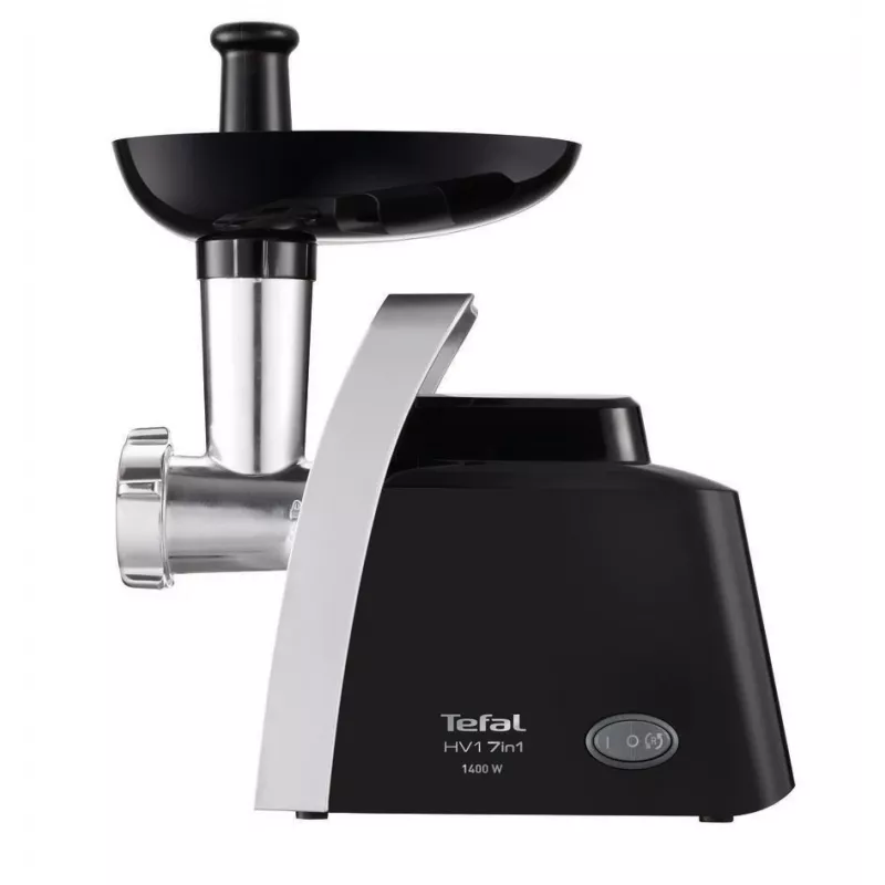 Picadora de carne Tefal NE108831 1400 W preto, aço acetinado