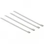 Abraçadeiras DeLOCK 18630 aço inoxidável 150 mm 20 unid.