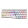 Teclado mecânico White Shark Wakizashi-2 US Red Switch, Tenkeyless/layout US, branco