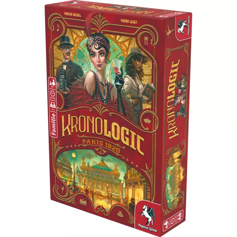 Kronologic - Paris 1920, jogo de tabuleiro