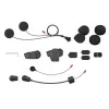 Kit de instalação para intercomunicador Sena Spider-ST1 – conjunto de microfone e altifalantes