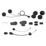 Kit de instalação para intercomunicador Sena Spider-ST1 – conjunto de microfone e altifalantes