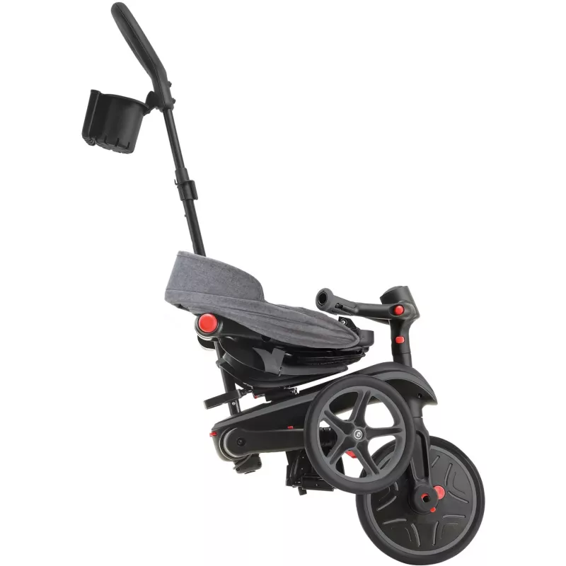 Explorer Trike Foldable 4 em 1, veículo infantil cinzento
