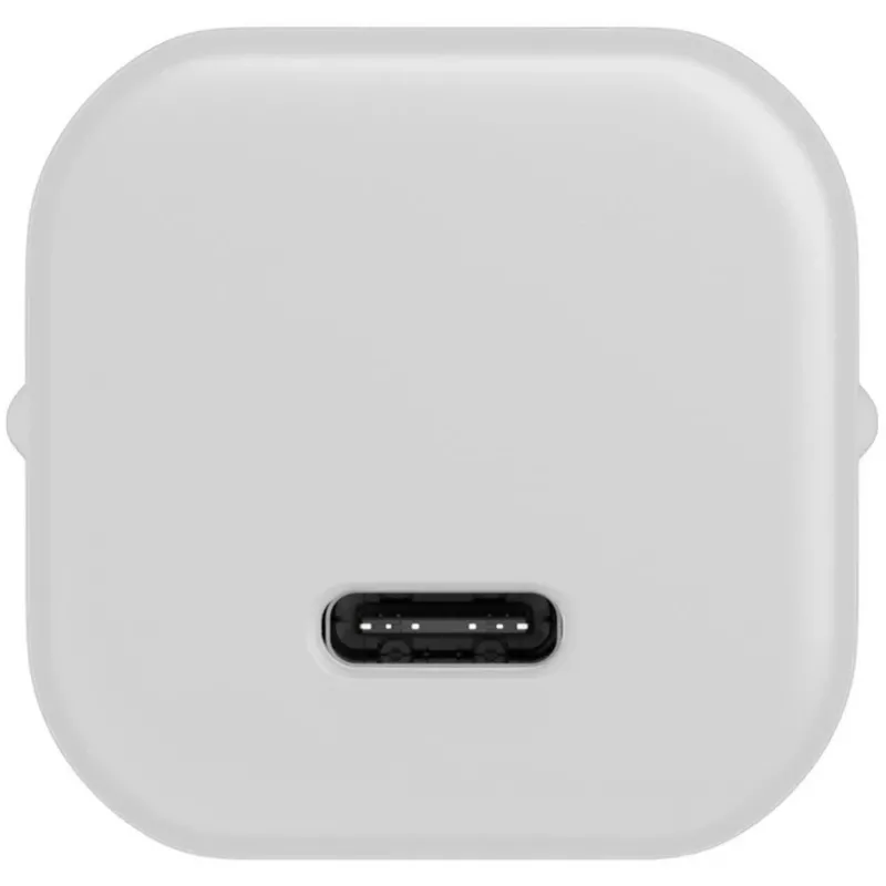 Conjunto de carregamento Apple Lightning / USB-C PD 30 Watt, carregador branco, cabo de 1 metro, PD