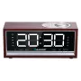 Rádio-despertador portátil BLAUPUNKT CR60BT — FM PLL, Bluetooth, ecrã LED, 60 estações memorizadas, pilha/DC, reserva CR2032