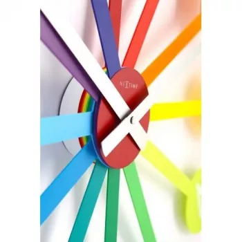 NeXtime Relógio 2995di Colour Guide, Ø 60 cm, parede, multicolor