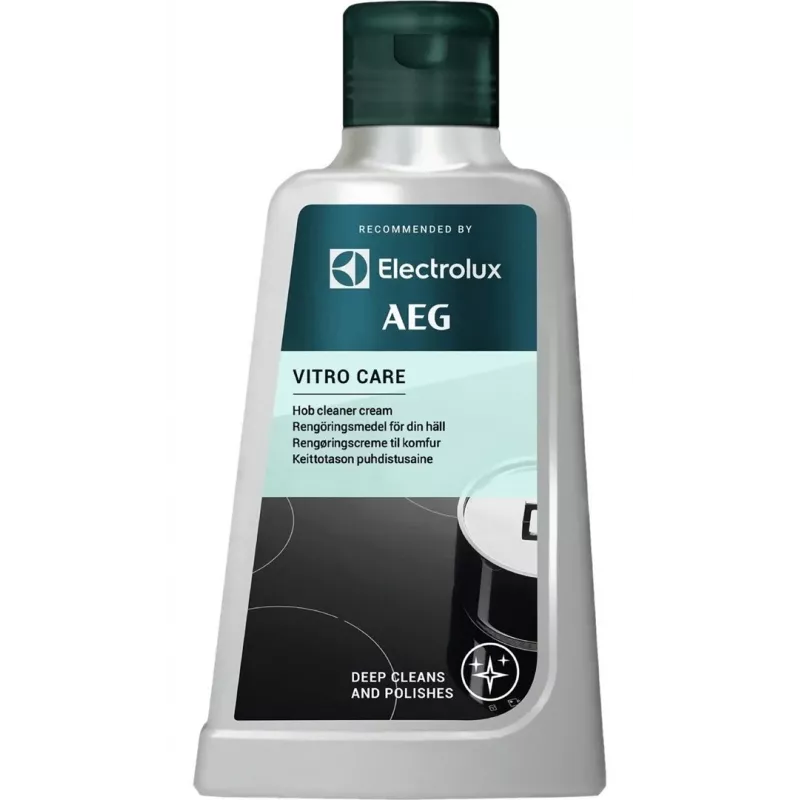 Creme de limpeza para vitrocerâmica Electrolux Vitro Care 300 ml – creme para placas vitrocerâmicas e de indução, frasco doseador