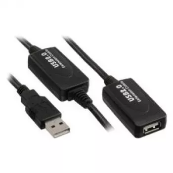 Cabo USB Kindermann 5771000115 USB 2.0 15 m preto