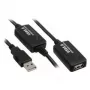 Cabo USB Kindermann 5771000115 USB 2.0 15 m preto