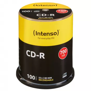 CD-R Intenso 700MB 52x 100 unidades