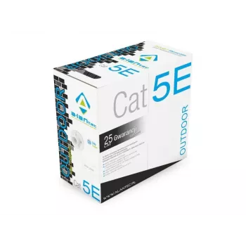Cabo de rede A-LAN KIU5OUTZ305 U/UTP Cat5e 305 m Cinzento