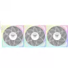 Pack de ventoinhas THERMALTAKE TOUGHFAN EX 140 ARGB Sync White — 140 mm, pack de 3