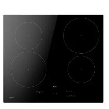 Placa de indução AMICA PIH6540PHTULN, 4 zonas de cozinhar, controlo tátil