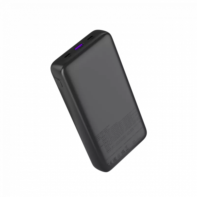 Power Bank CANYON PB-240, 25000mAh PD140W powerbank com ecrã, tamanho 160,0x82x27 mm, peso 508±10g, cinzento-escuro