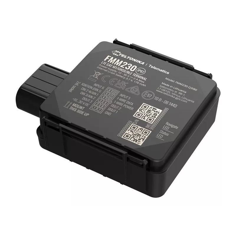 TELTONIKA TELEMATICS FMM230 4G LTE Cat M1 Rastreador