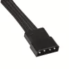 Akyga AK-CA-73 controlador de ventoinhas RGB com comando, 12 ligações (10 ventoinhas + 2 fitas LED), alimentação Molex