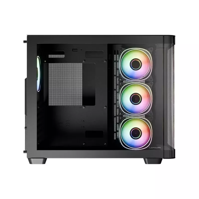 Caixa de computador LC-Power LC-8001B-ON Midi Tower Preto