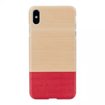 Capa para smartphone man and wood para iPhone XS Max — white miss match