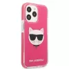 Karl Lagerfeld KLHCP13XTPECPI iPhone 13 Pro Max 6.7 capa rígida fúcsia/FUSCHIA Choupette Head