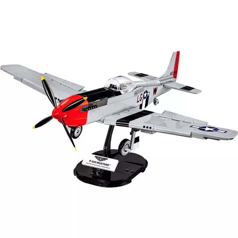 Top Gun Maverick P51D Mustang, brinquedo de construção escala 1:32