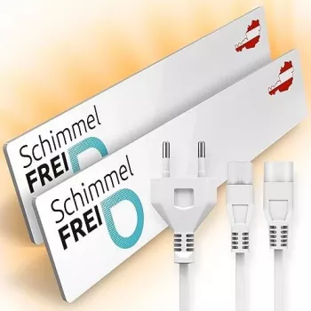 Tira de prevenção de bolor Technaxx Schimmel Dry conjunto com 2 unidades M1 + M2