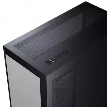 Caixa ATX PHANTEKS NV-Series NV5 MK2, vidro temperado, DRGB - Satin Black + pack de 3 ventoinhas M25 Gen2 PWM D-RGB Reverse Blade + 1 ventoinha normal - 120 mm