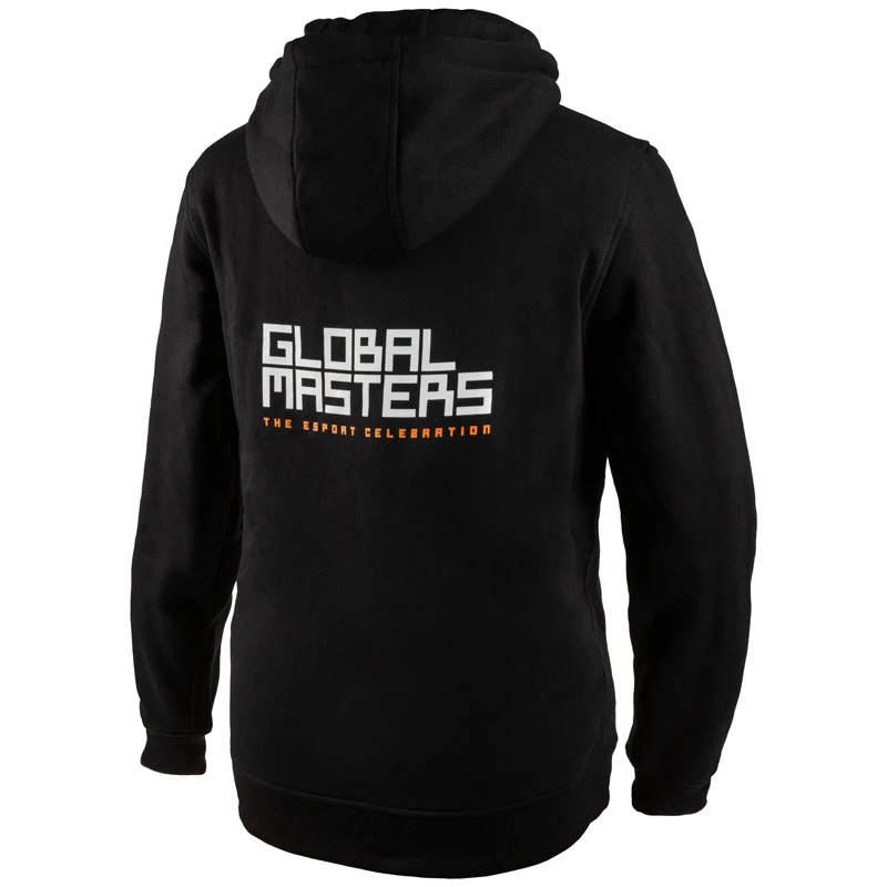 Hoodie Global Masters GM Logo - preto (S)