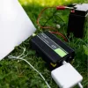 Inversor Green Cell INV15 3000W DC 12V para AC 230V, porta USB, refrigeração ativa, preto