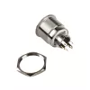 Interruptor de pressão antivandalismo DimasTech PD197 25 mm anel Silverline
