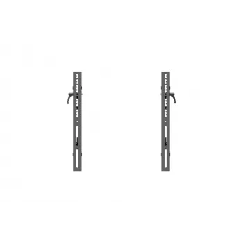 Braços de montagem EDBAK VWM.ARMS para placa de menu modular, preto, carga máx. 40 kg
