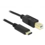Cabo USB DeLOCK 2 m USB2.0-C/USB2.0-B