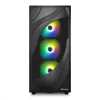 Sharkoon REBEL C80G RGB Midi Tower preto