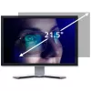 Filtro de privacidade sem moldura QOLTEC 51055 para monitores LCD de 21,5 polegadas (16:9), 476,6×268 mm, filtro preto