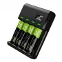 Carregador Green Cell GC VitalCharger com 4× pilhas recarregáveis AA 2000mAh NiMH