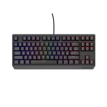 Teclado gaming Genesis THOR 230 TKL RGB com switches Outemu Red, com fio USB, Tenkeyless