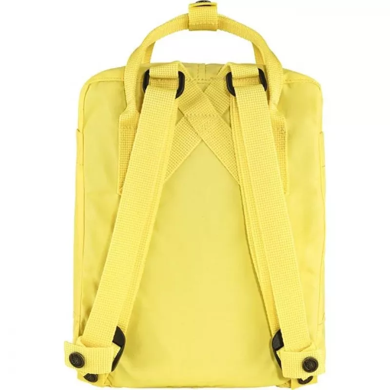 Mochila de lazer Fjällräven Kanken Mini amarelo polipropileno vinylon