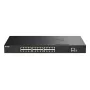 D-Link Switch Smart Managed PoE+ Gigabit empilhável de 28 portas com 4 portas 10G SFP+