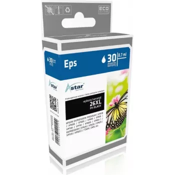 AS15268 ASTAR EPSON XP600 PHB 400 páginas 8,7 ml tinta fotográfica preta (AS15268)