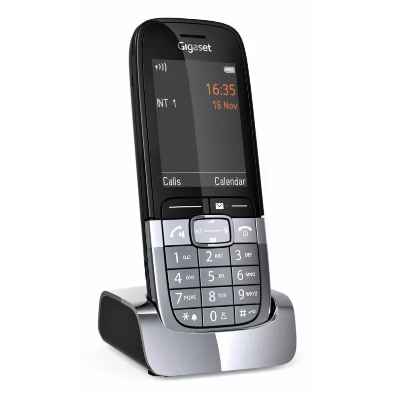 Telefone DECT Gigaset SL850H Pro com identificação de chamadas titânio