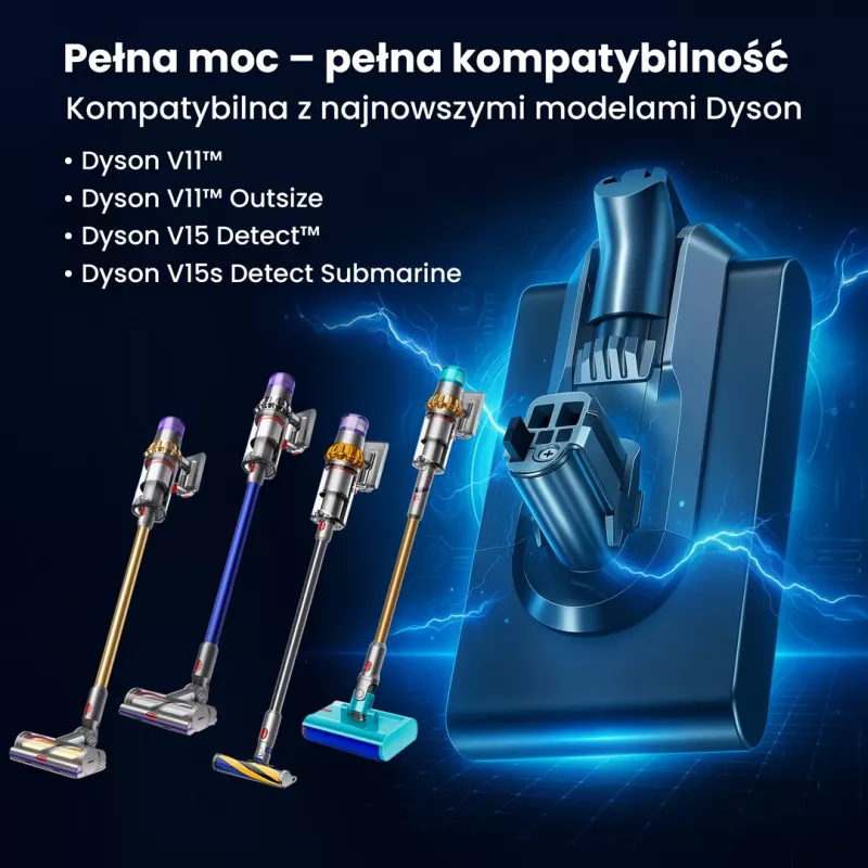 Bateria para aspirador Dyson V11 25,2V