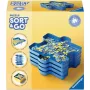 Solução de armazenamento Ravensburger 12001674 com compartimentos e estrutura portátil para organizar peças pequenas