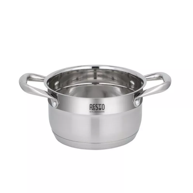 Panela redonda de aço inoxidável Resto Kitchenware Libra 1,9 L