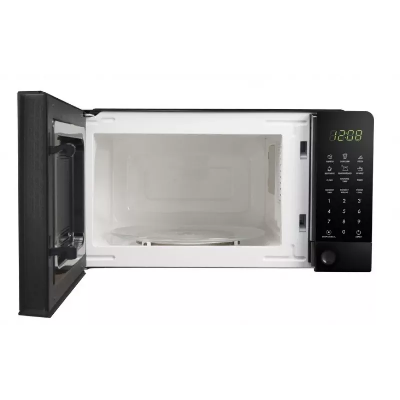 Esperanza EKO009 Horneado micro-ondas solo, de bancada, 700 W, 20 l, prato giratório de 24,5 cm, preto