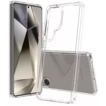 Screenor Bumper 25636SB capa para Samsung Galaxy S25 Ultra, transparente
